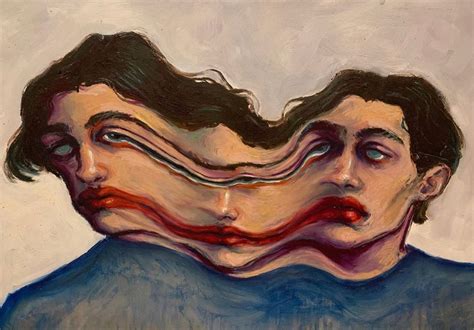 Image result for Distorted Human Face Drawing