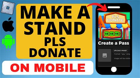 Image result for Pls Donate How to Make a Stand