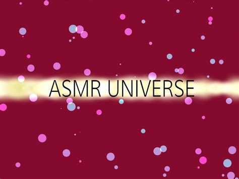 Image result for ASMR Universe