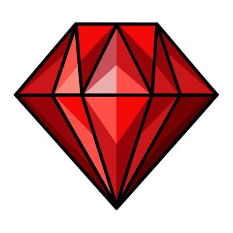 Image result for Ruby Vector Shape