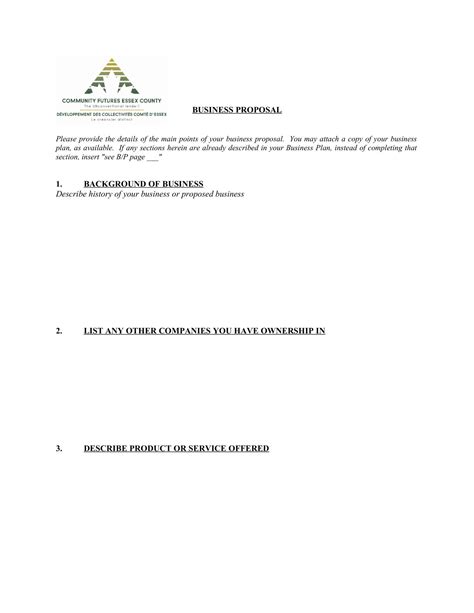 Image result for Write Business Proposal Example