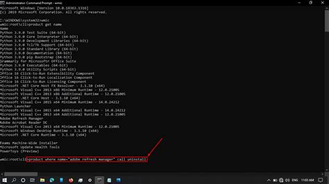 Toradh íomhá ar Uninstall Command-Prompt