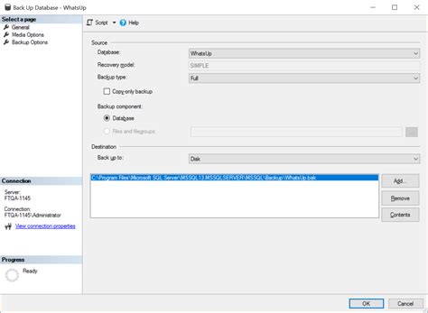 Toradh íomhá ar SQL Express Instance