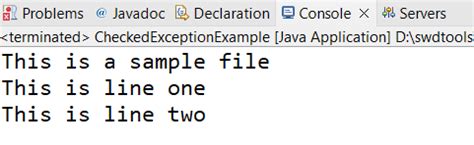 Image result for Checked Exception Code Example in Java