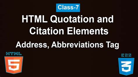 Toradh íomhá ar HTML Citation Tag