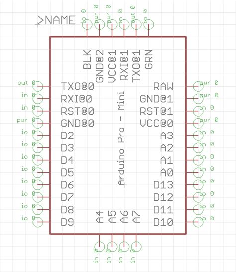 Arduino Nano CAD File Eagle に対する画像結果