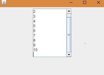 Toradh íomhá ar Java Swing ScrollPane