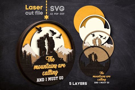 Toradh íomhá ar Free Glowforge Camping Designs