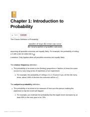 Image result for Probability Chapter PDF
