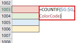 Image result for Count If Is Color