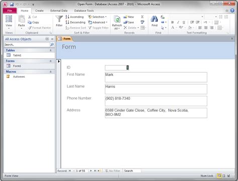 Image result for Access Design View