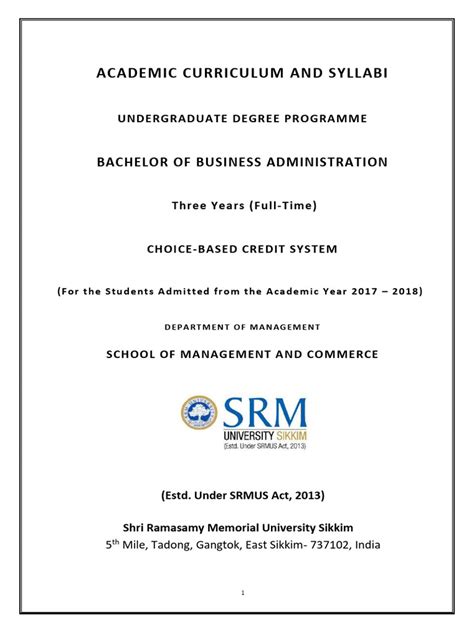 BBA CBC's Syllabus に対する画像結果