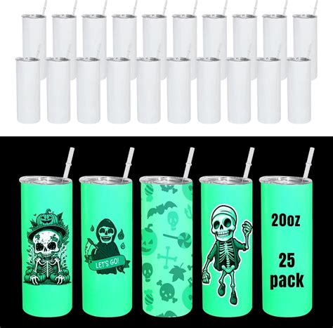Image result for Glow in the Dark Sublimation Tumblers