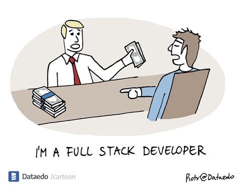 Image result for Full-Stack Developer Cartoon