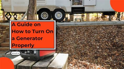 Résultat d’images pour How To Turn On A Generator