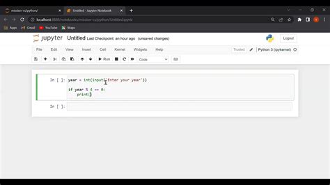Toradh íomhá ar Python Leap Year Program