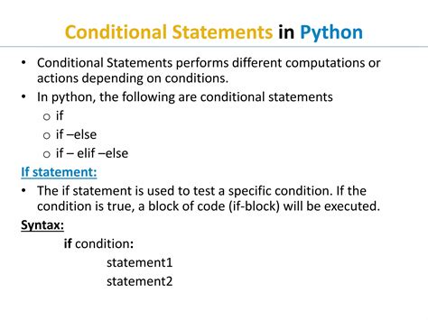 Conditional and Control Statements in Python に対する画像結果
