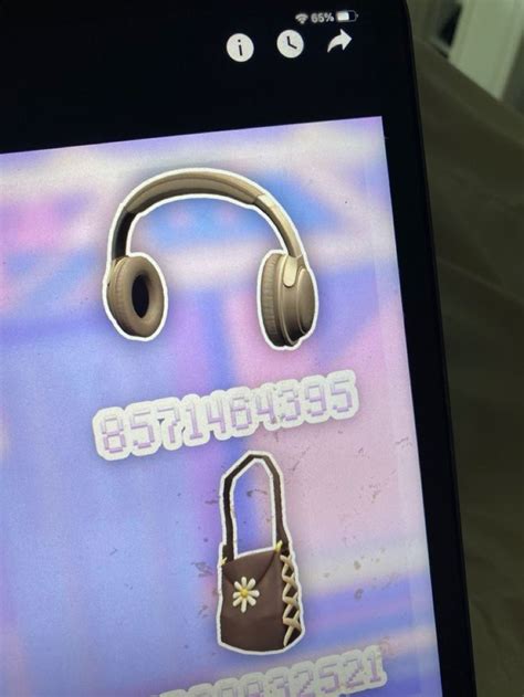Image result for Roblox Bloxburg Headphones Codes
