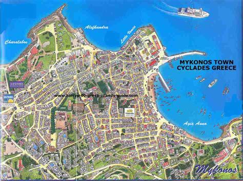 Image result for Mykonos Travel Map