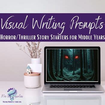 Visual Writing Prompts - Horror by Mrs Gs Expertise | TPT