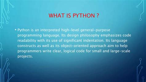 Image result for Ppt On Python in Simple