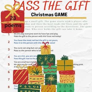 Image result for Pass the Gift Secret Santa Game