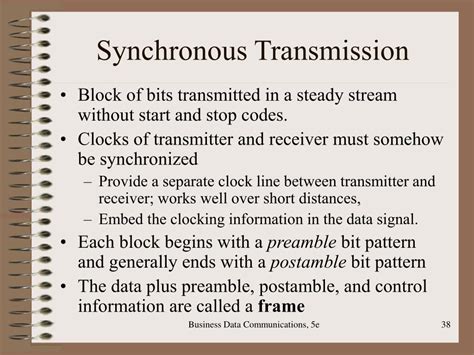 Image result for Synchronous Transmission Example