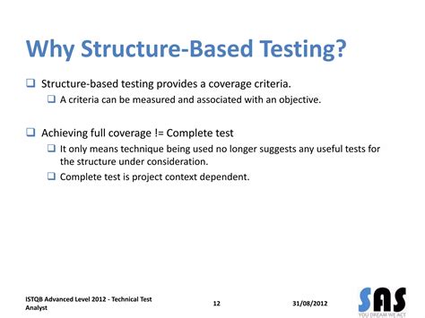 Structure Based Testing Techniques に対する画像結果
