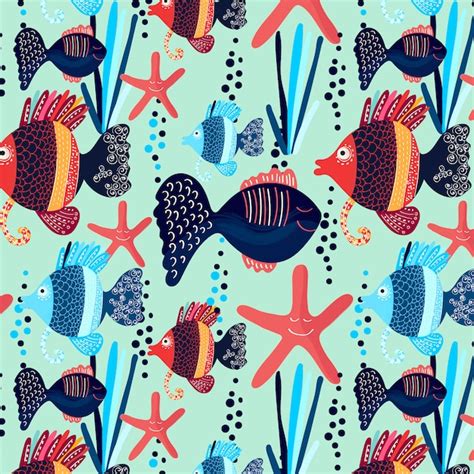 Image result for Royalty Free Fish Pattern