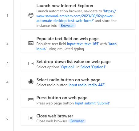 Image result for Power Automate Web Browser Instance