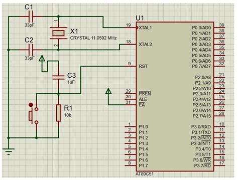 Image result for Simple Microcontroller Diagram