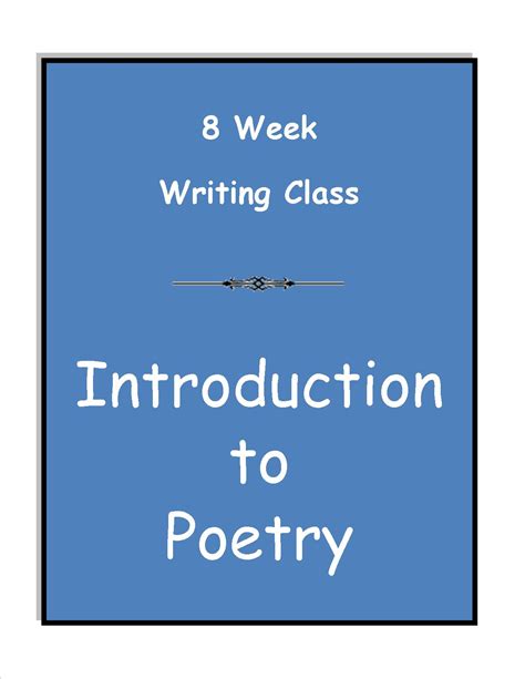 Image result for Introduction to English Poetry Forms