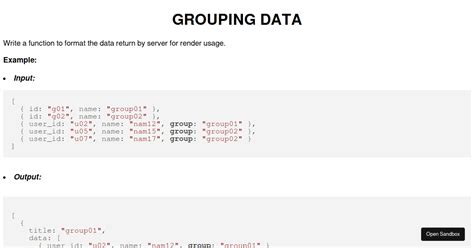 Image result for Grouping Data in HTML or SQL