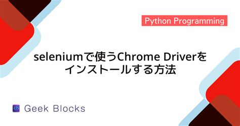 Selenium Script Python に対する画像結果