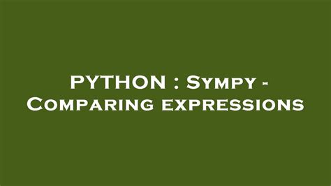 Afbeeldingsresultaten voor Comparing Expressions