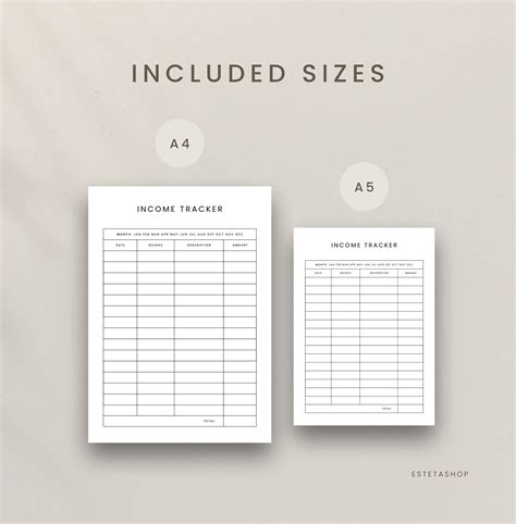 Image result for Income Tracker