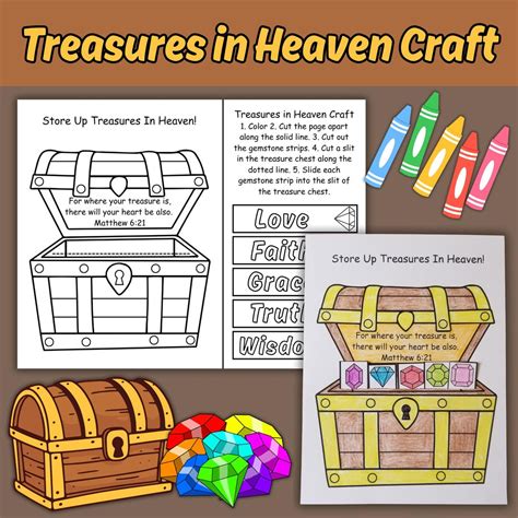 Image result for Treasures in Heaven Object Lesson