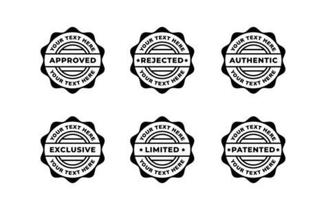 Toradh íomhá ar Example Stamp Vector