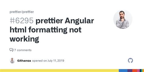 Toradh íomhá ar HTML Prettier Formatting