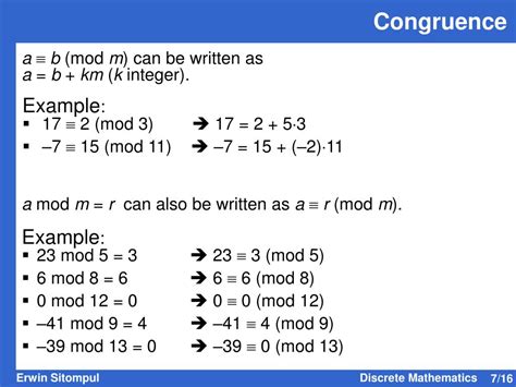 Afbeeldingsresultaten voor Mod Discrete Math