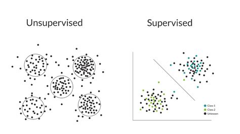 Image result for Supervised vs Unsupervised Classification Task