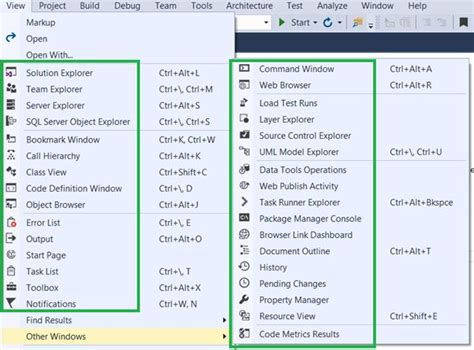 Image result for Image of Menu Editor in Visual Studio