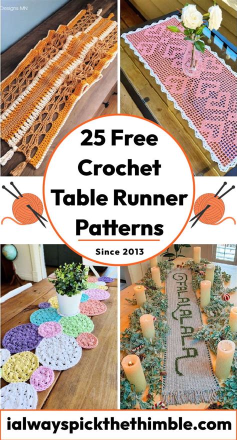 Image result for Free Easy Crochet Table Runner Patterns