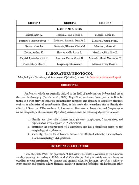Image result for Examples of Dry Lab Protocol