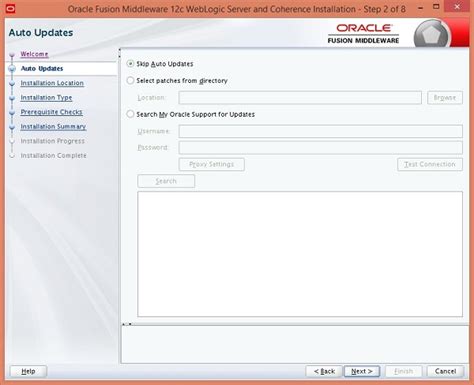 Toradh íomhá ar Oracle WebLogic Server 12C