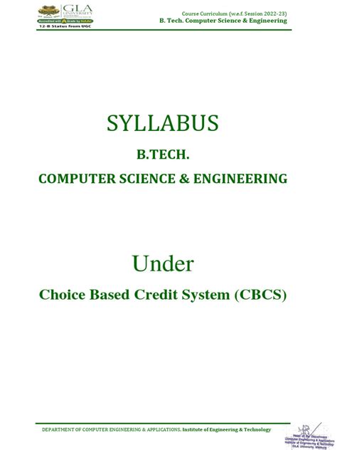 Image result for B.Tech CSE 2nd Year Syllabus