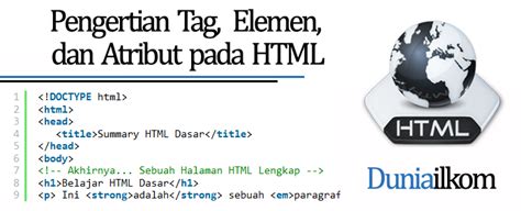 Image result for Contoh Elemen HTML