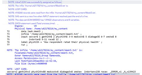 Image result for SAS Code Examples