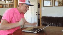 Image result for Tapping On Computer Screen GIF