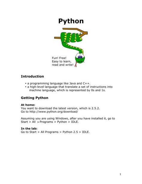 Image result for Introduction to Python Worksheet